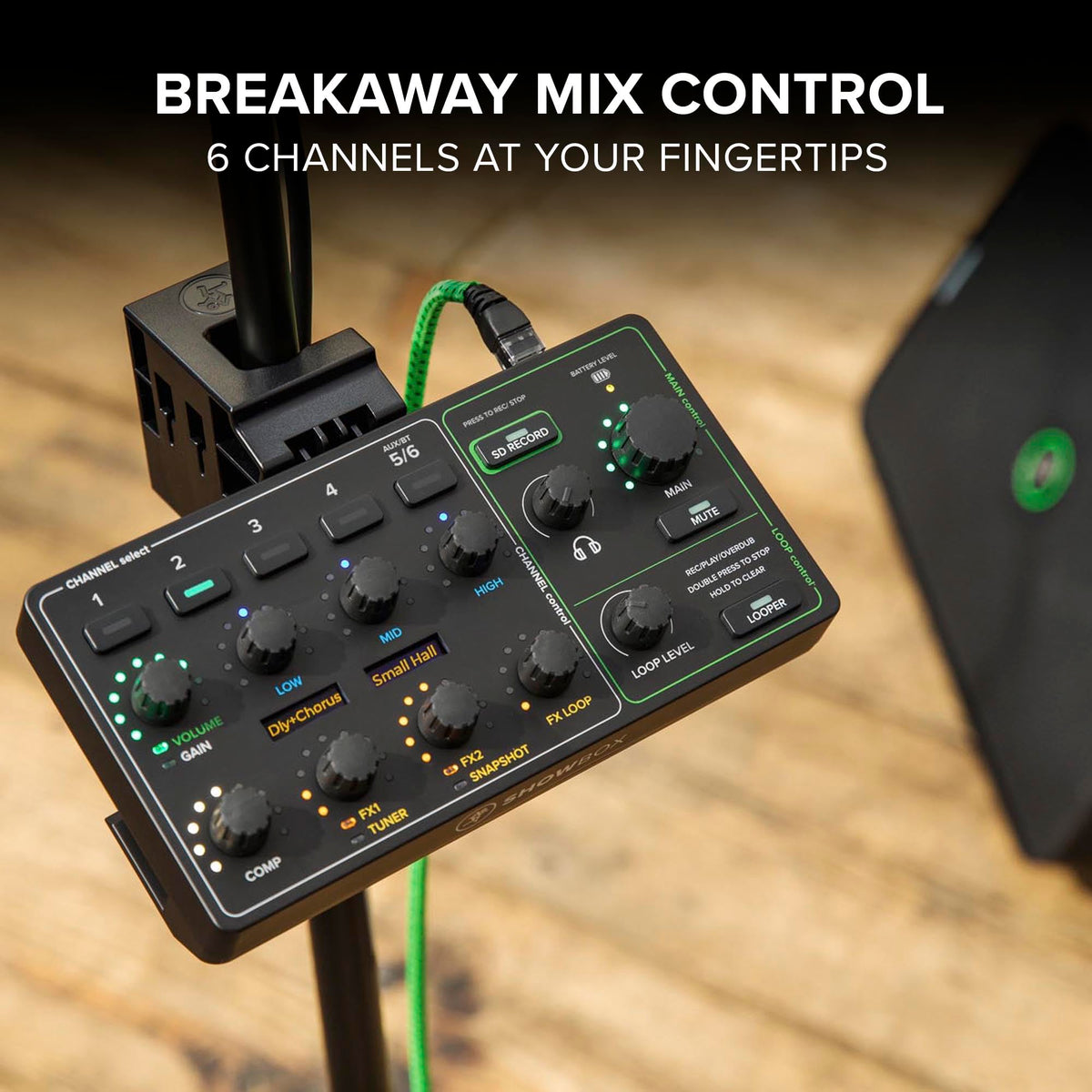 Mackie SHOWBOX Battery-Powered 8" Portable PA System