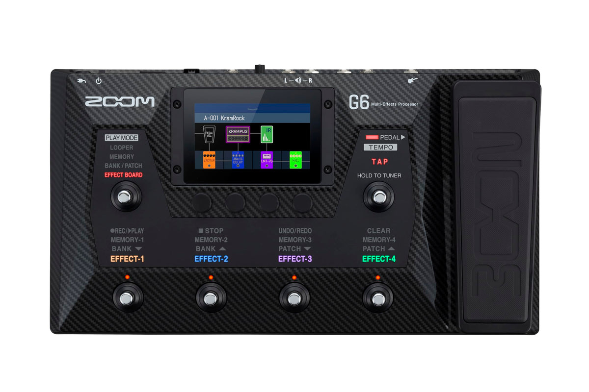 Zoom ZG6 G6 Guitar Multi-Effects Processor