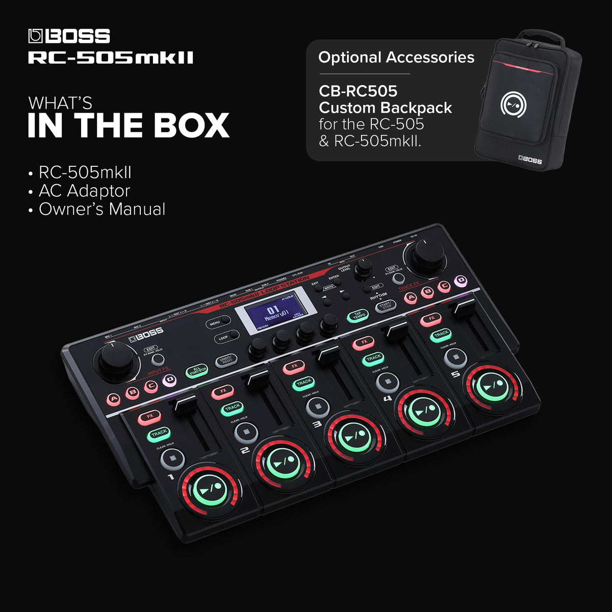 BOSS RC-505MK2 Tabletop Loop Station