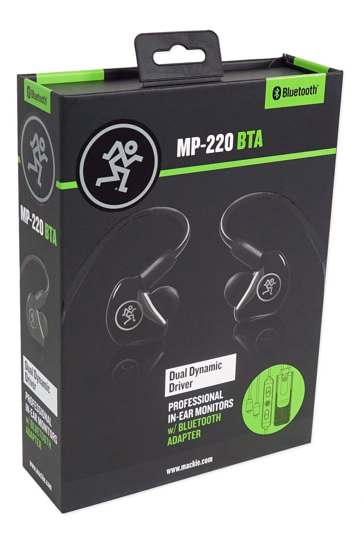Mackie MP-220BTA Dual-Driver Bluetooth In-Ear Monitors