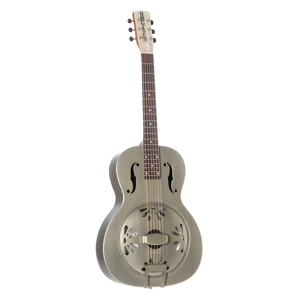 Gretsch G9201 Honey Dipper Brass Body Resonator Guitar