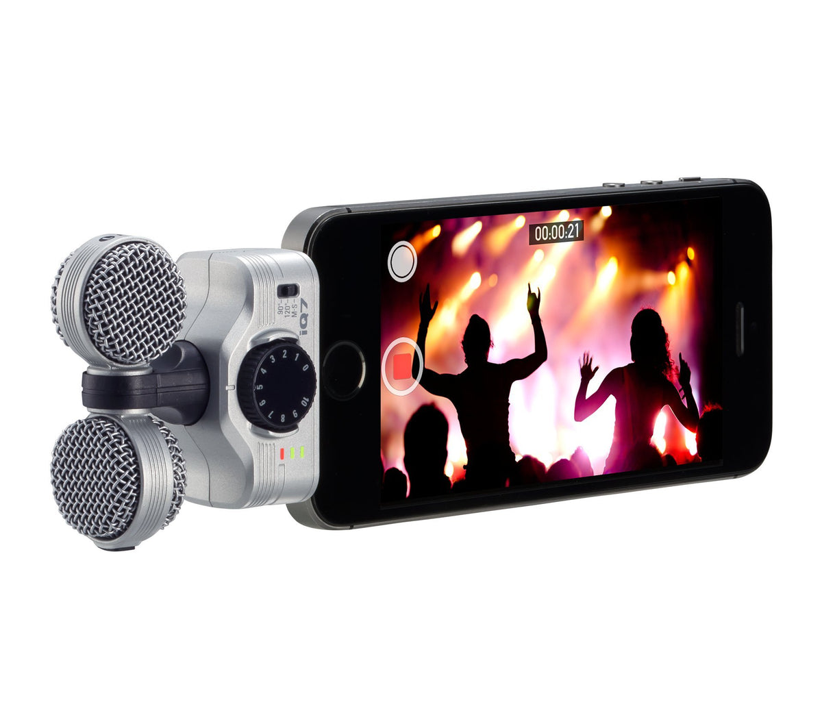 Zoom iQ7 Lightning Mid-Side Stereo Microphone for iOS
