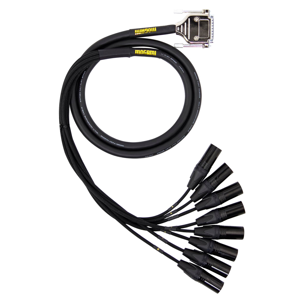 Mogami GOLD-DB25-XLRM-05 8-Channel DB25 to XLRM Snake