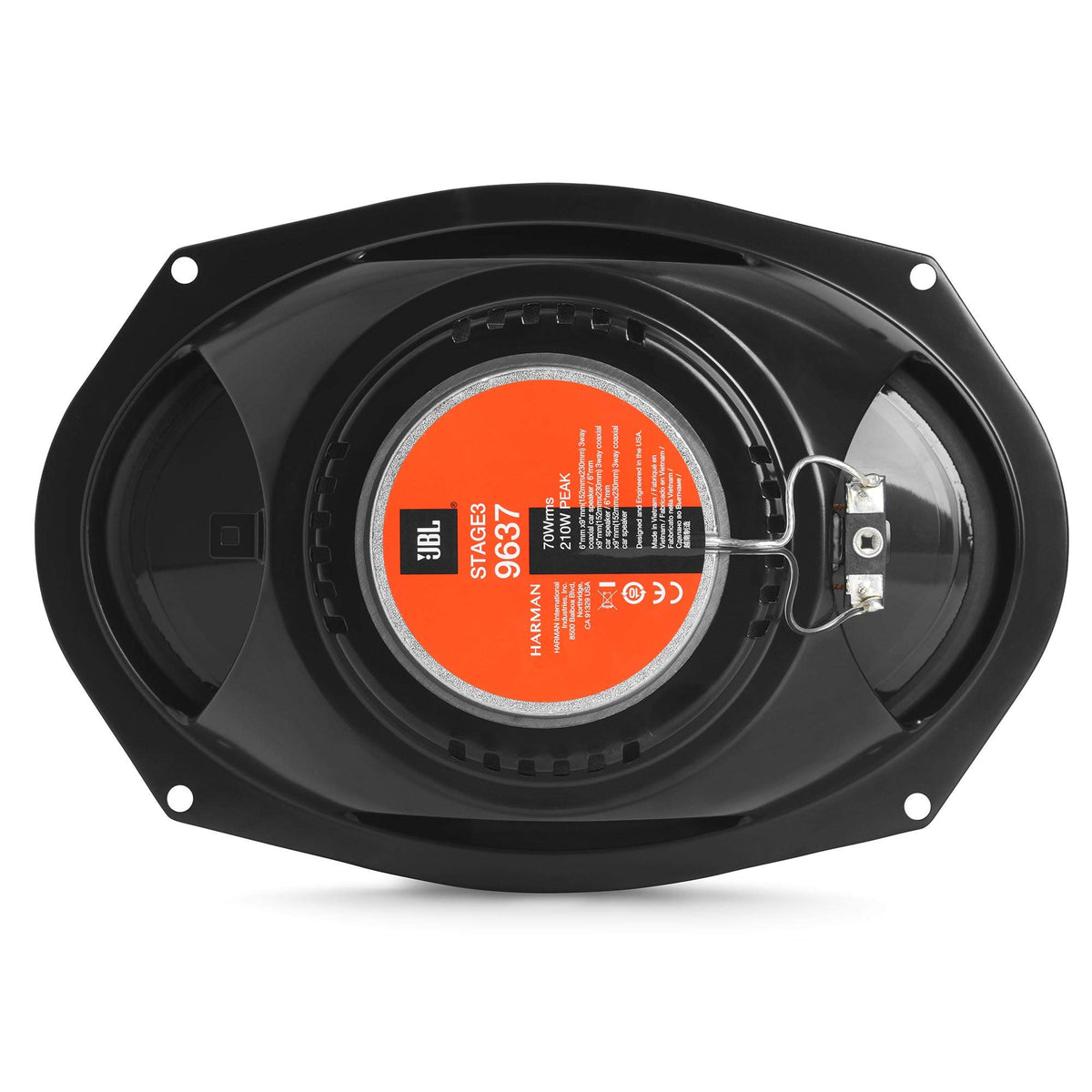 JBL Stage3 9637 (STAGE39637AM) 6" x 9" Three-Way Speakers