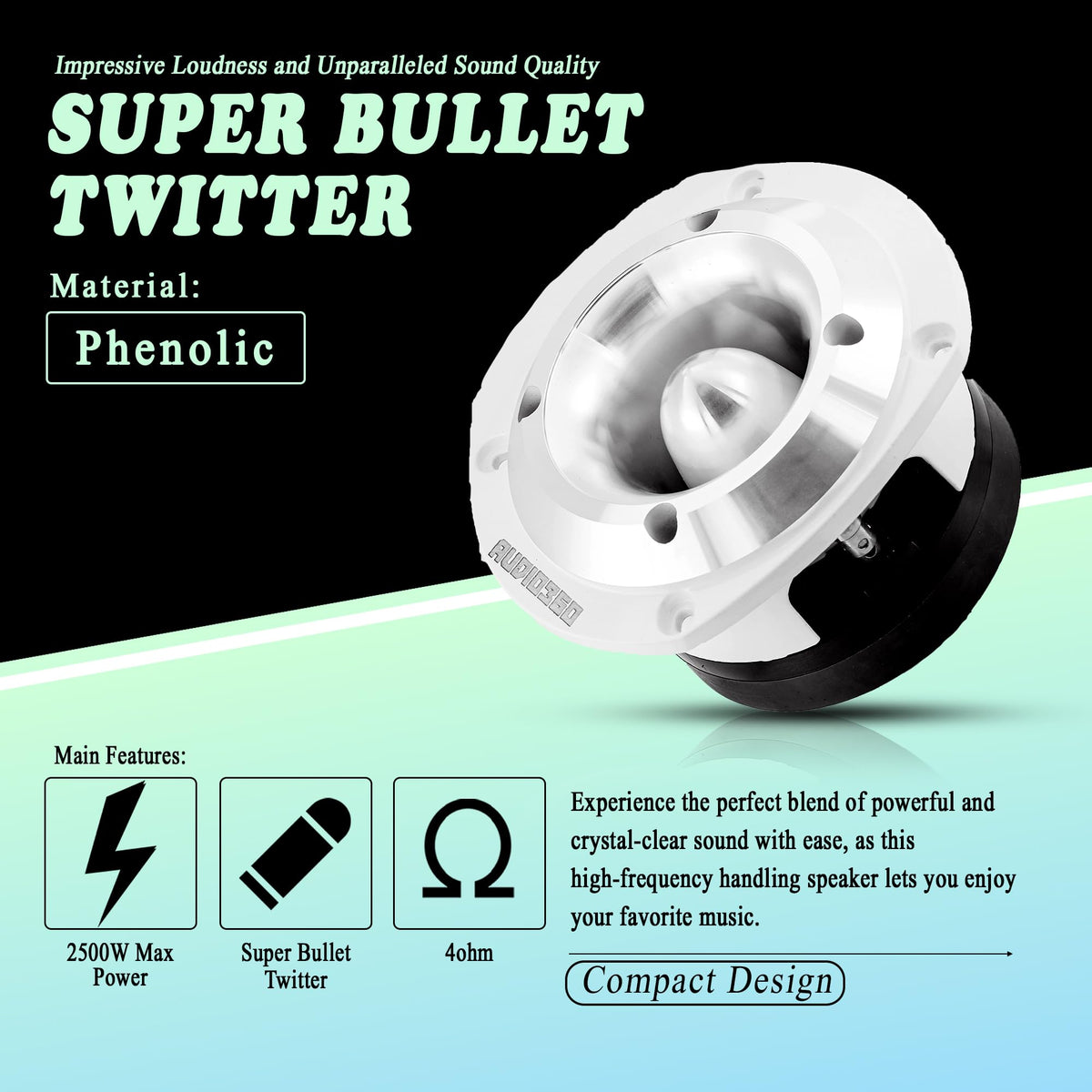 Audio360 AD48TW 5.49" Super Tweeter