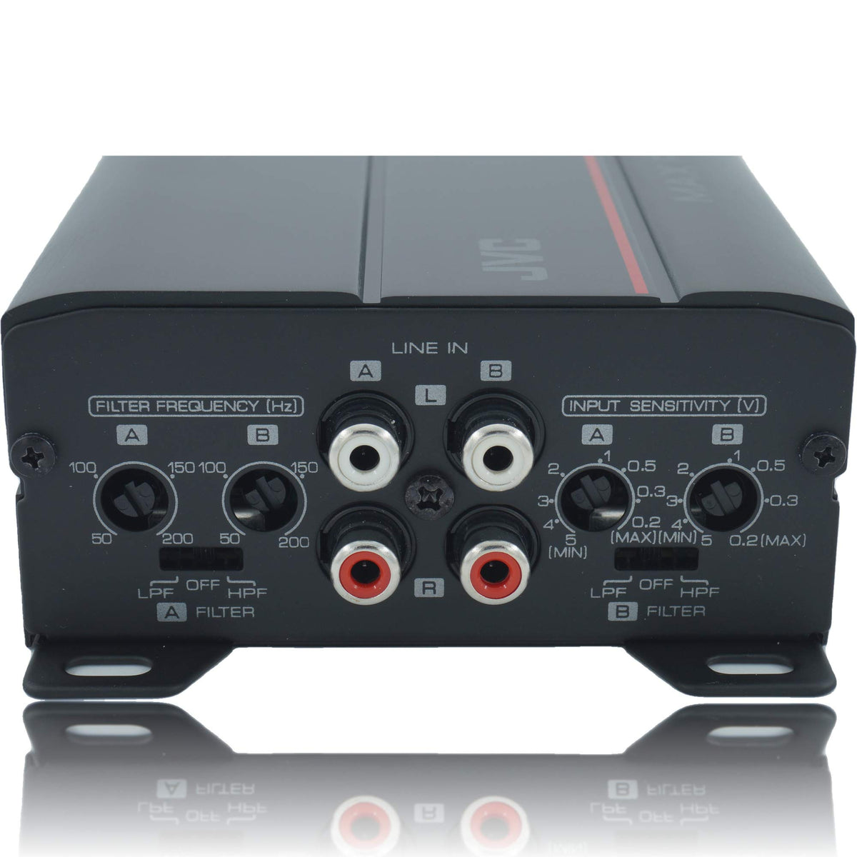 JVC KS-DR1004D 4-Channel Compact Class-D Amplifier