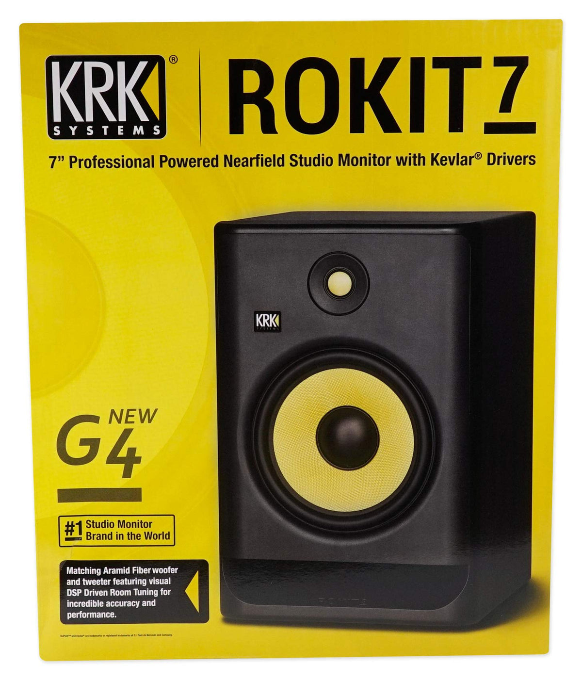 KRK RP7G4 ROKIT 7 7" Powered Studio Monitor