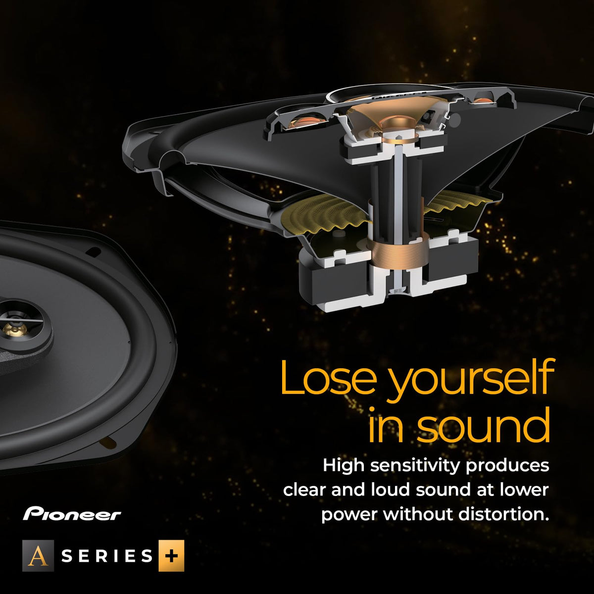 Pioneer TS-A1601C 6.5" 2-Way Component Speakers