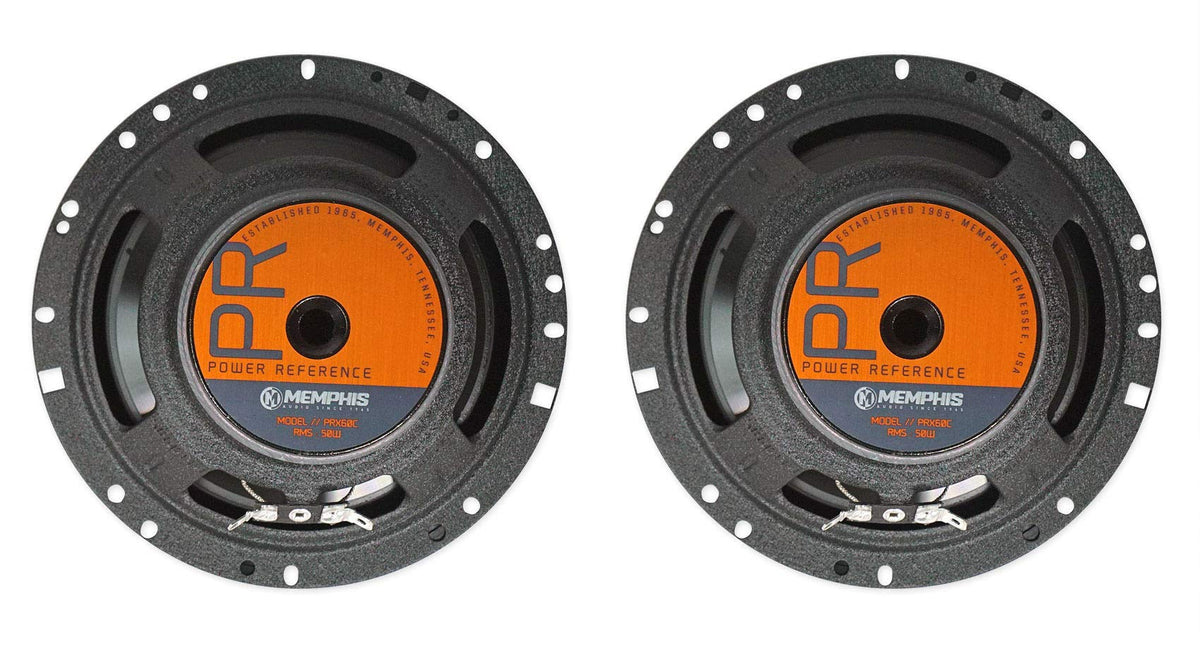 Memphis PRX5 5.25" Speakers + PRX60C 6.5" Components
