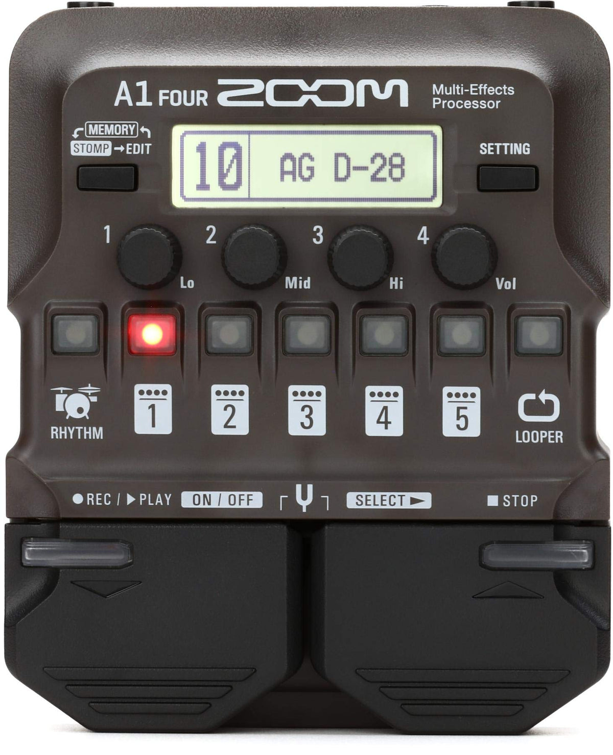 Zoom ZA1 Four A1 FOUR Acoustic Multi-Effects Pedal