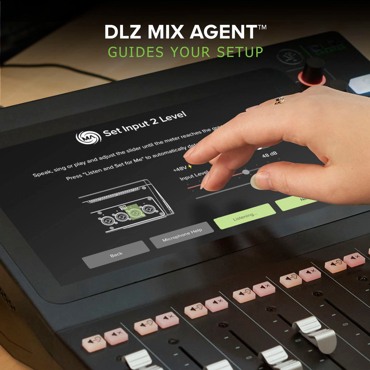 Mackie DLZ Creator Adaptive Digital Podcast Mixer