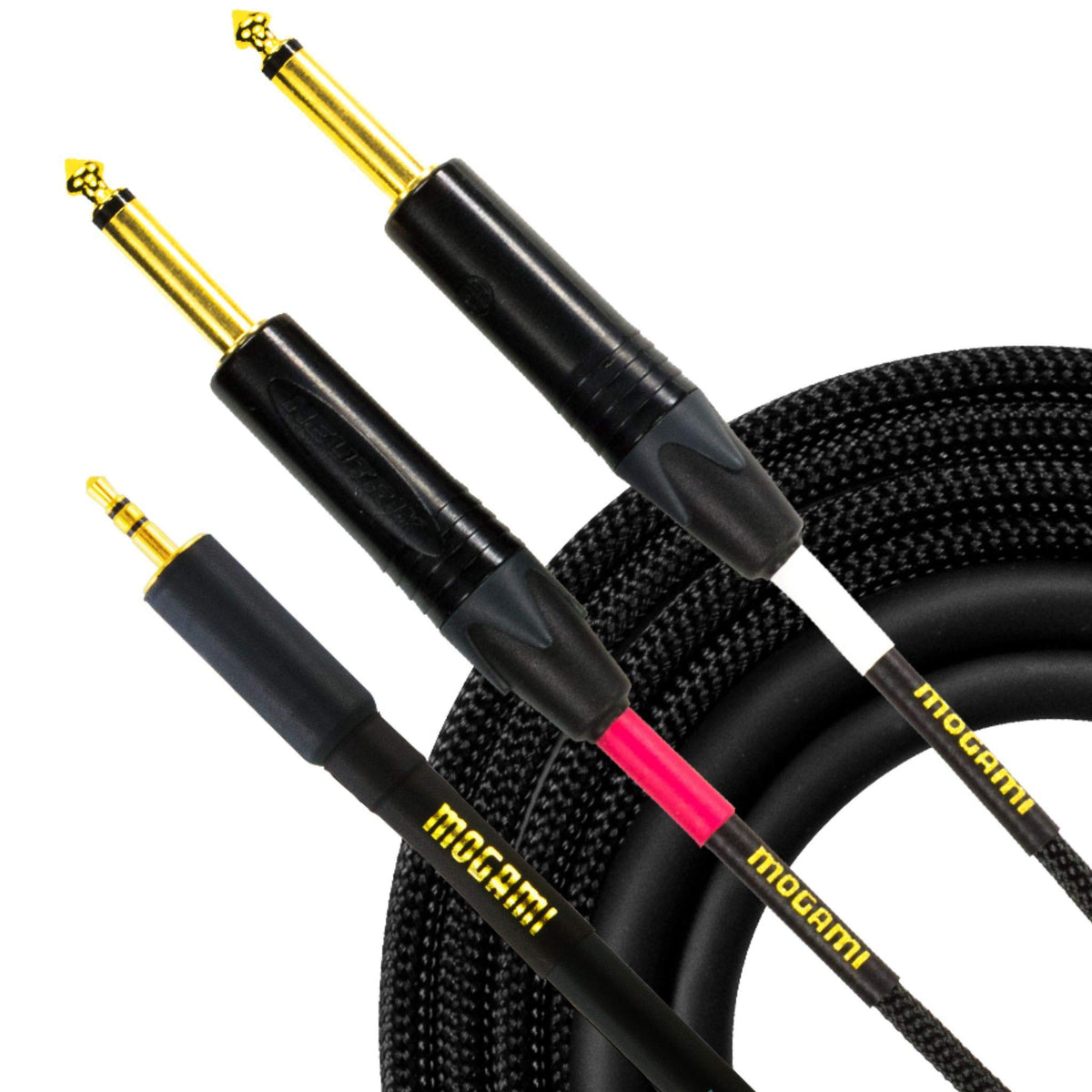 Mogami GOLD 3.5 2 TS 15 3.5mm To Dual 1/4" TS Cable