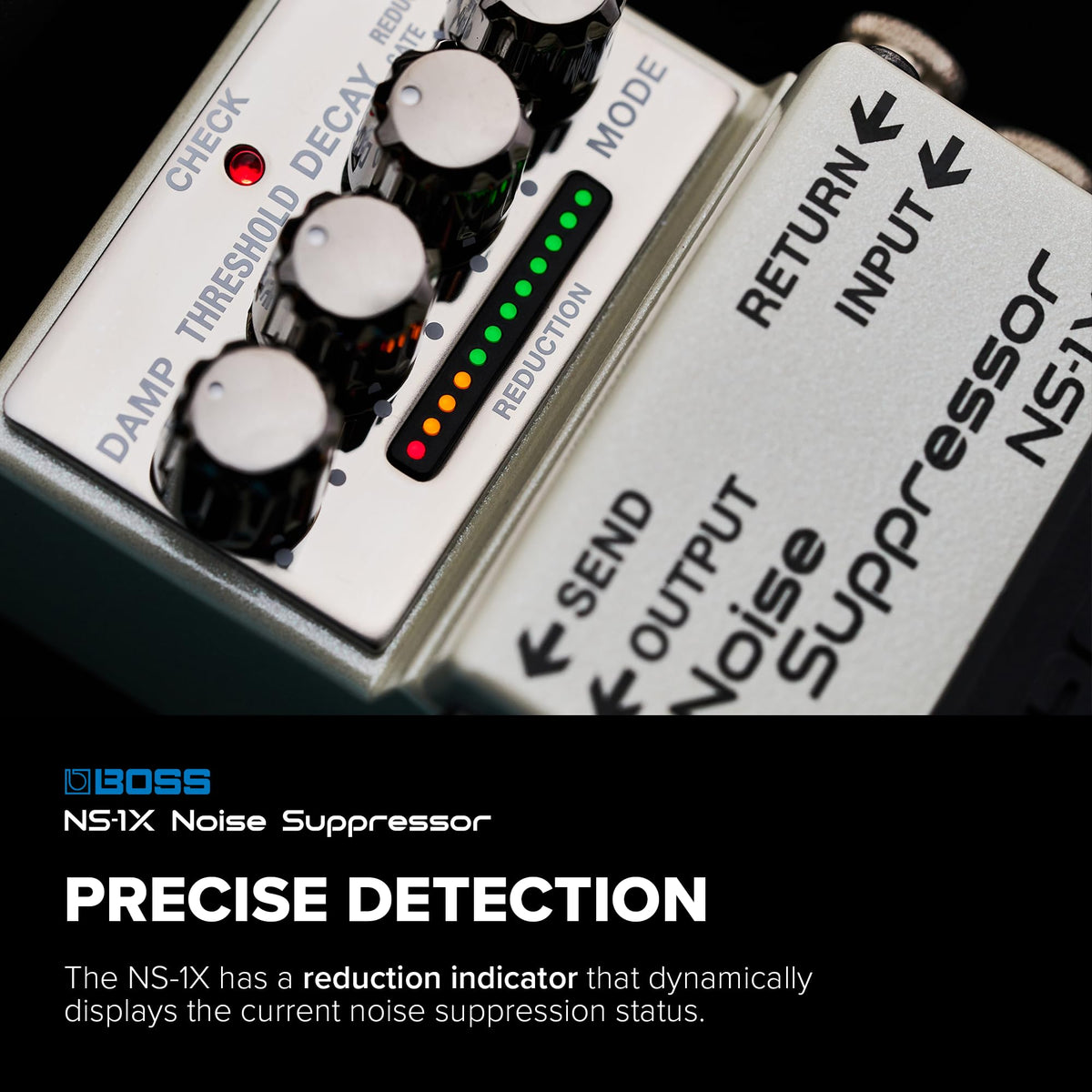 BOSS NS-1X Noise Suppressor and Gate Pedal