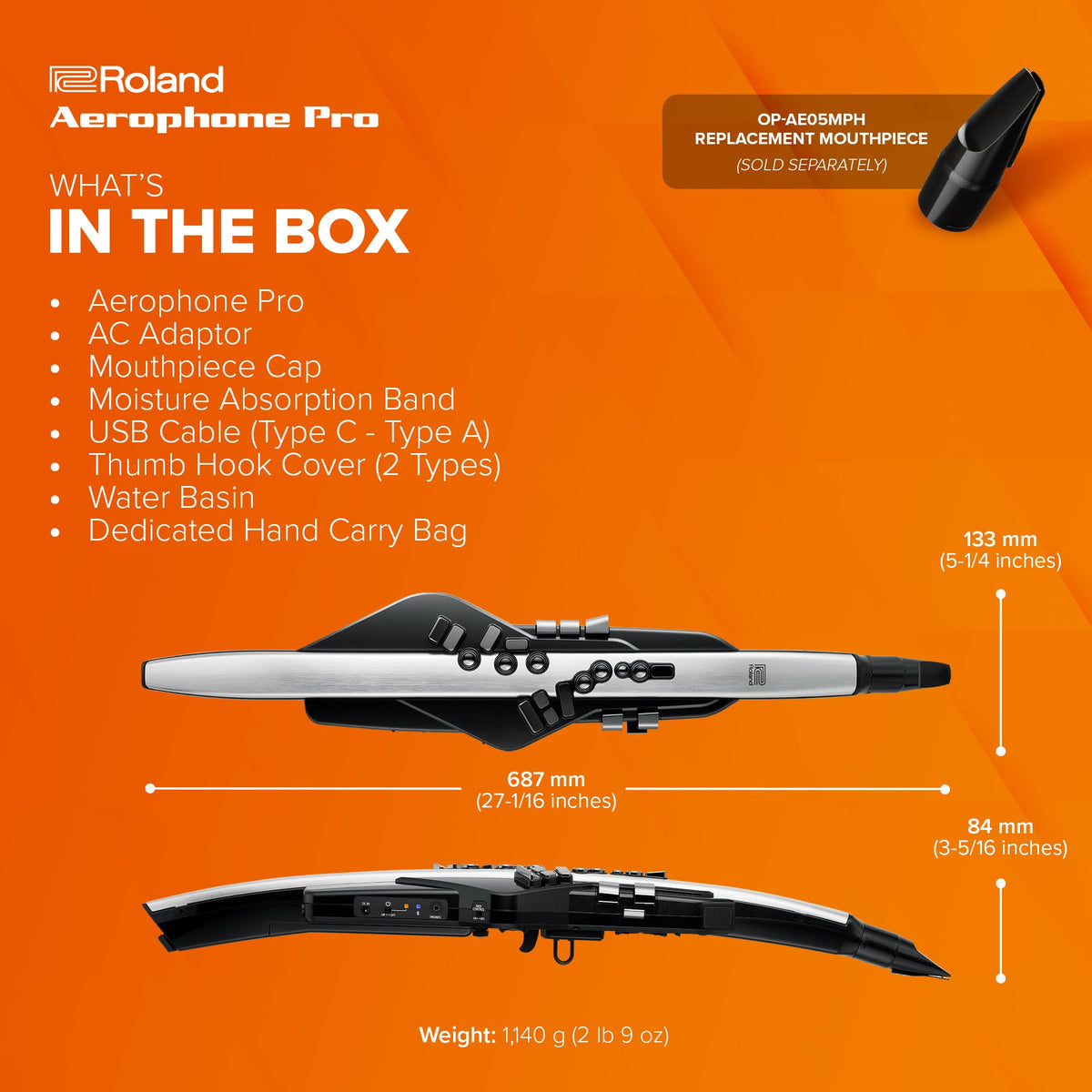 Roland AE-30 Aerophone Pro Digital Wind Instrument