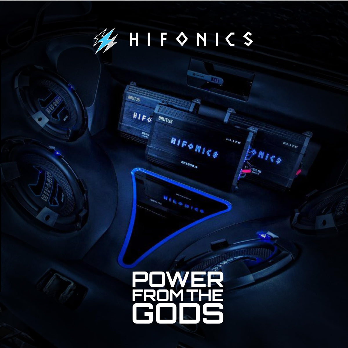Hifonics ZS35CX 3.5" 2-Way Coaxial Car Speakers