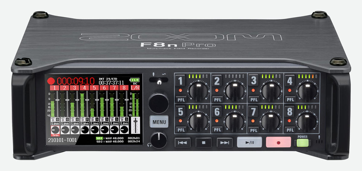 Zoom F8n Pro 8-Input Field Recorder/Mixer