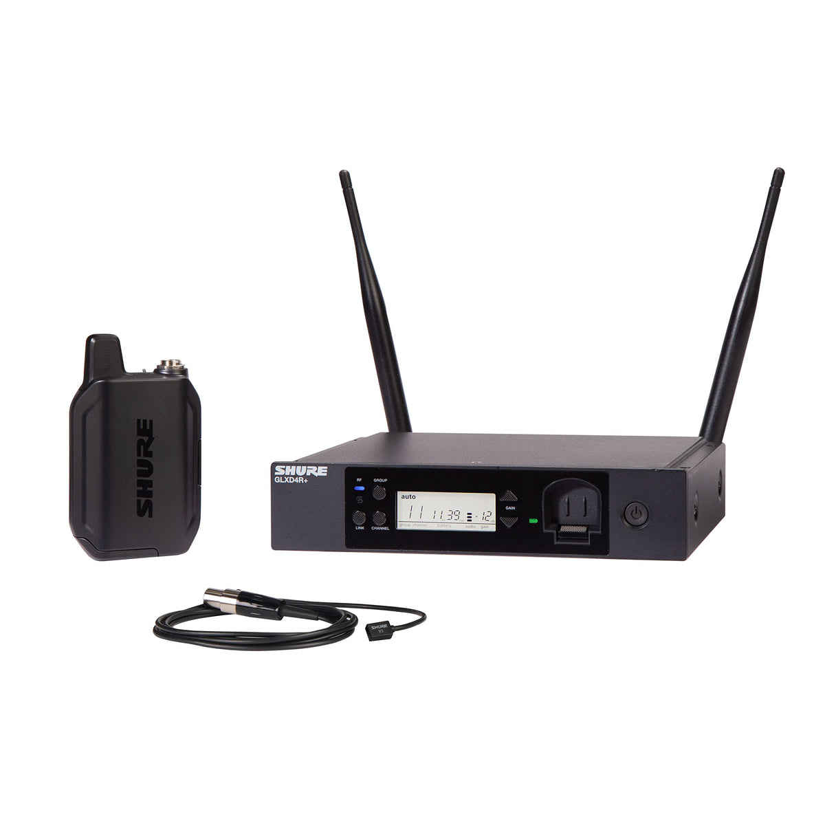 Shure GLXD14R+/93-Z3 Dual-Band Wireless Lavalier System