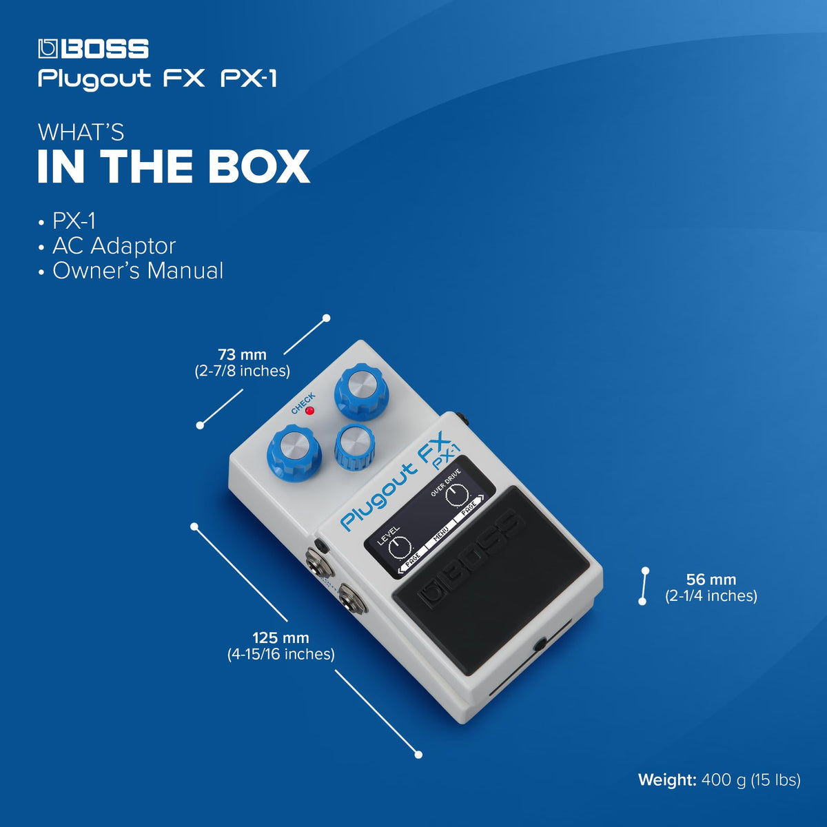 BOSS PX-1 Plugout FX Multi-Effects Pedal