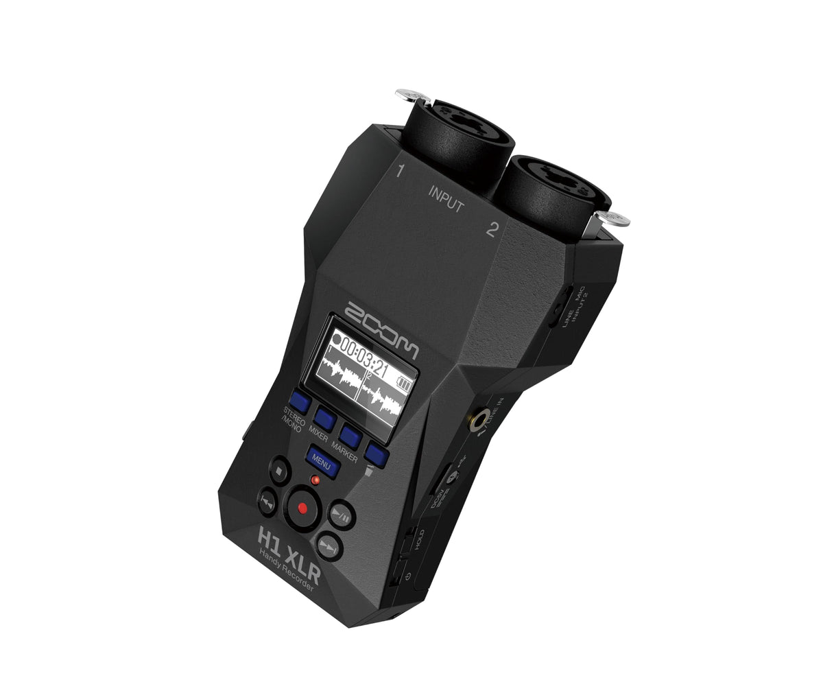 Zoom H1 XLR 2-Channel 32-Bit Float Audio Recorder