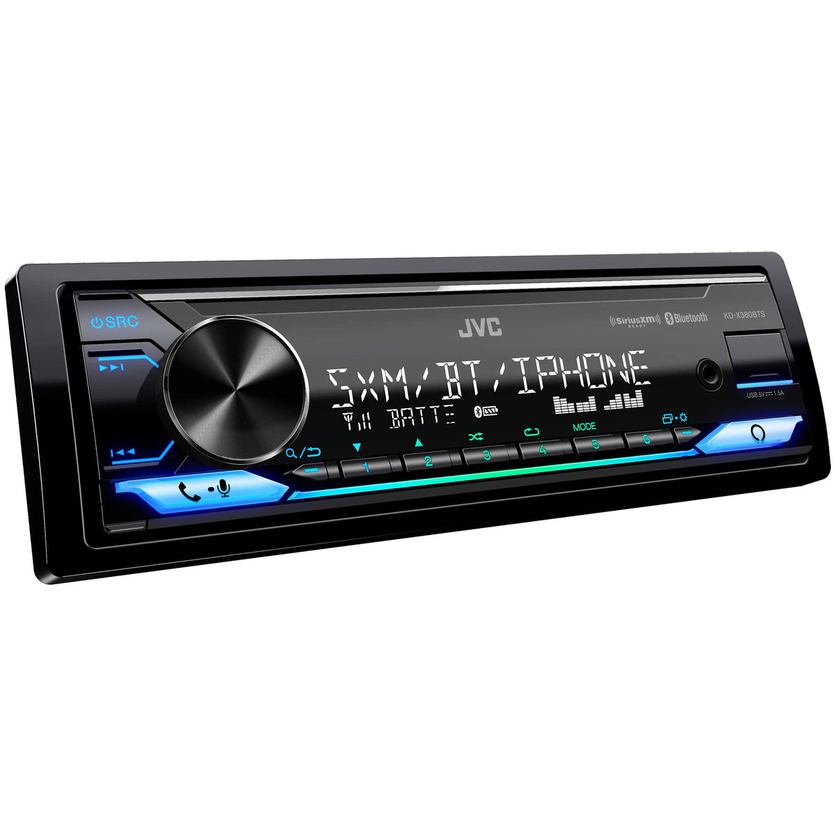 JVC KD-X380BTS Single DIN Digital Media Receiver