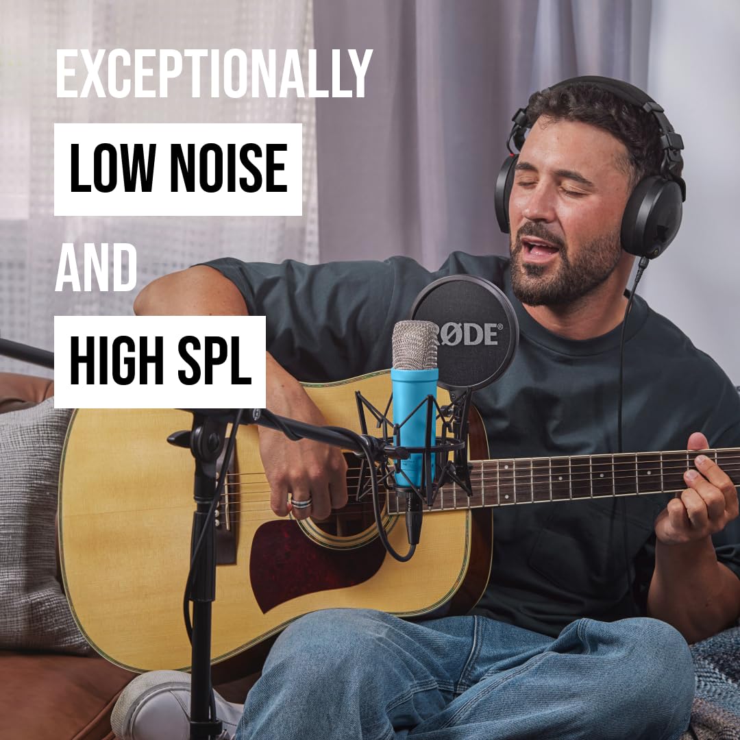 RØDE NT1SIGNATUREBLUE 1-Inch XLR Condenser Microphone