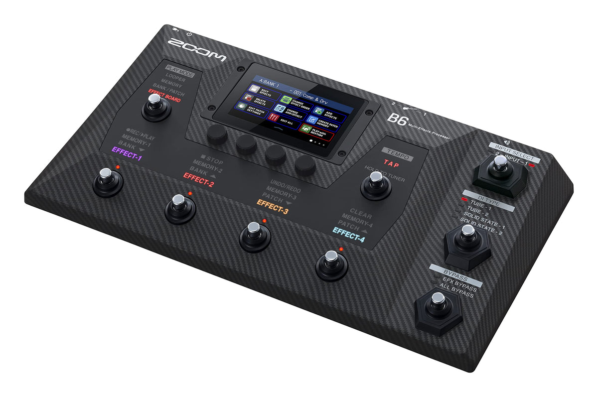 Zoom B6 Bass Multi-Effects Processor
