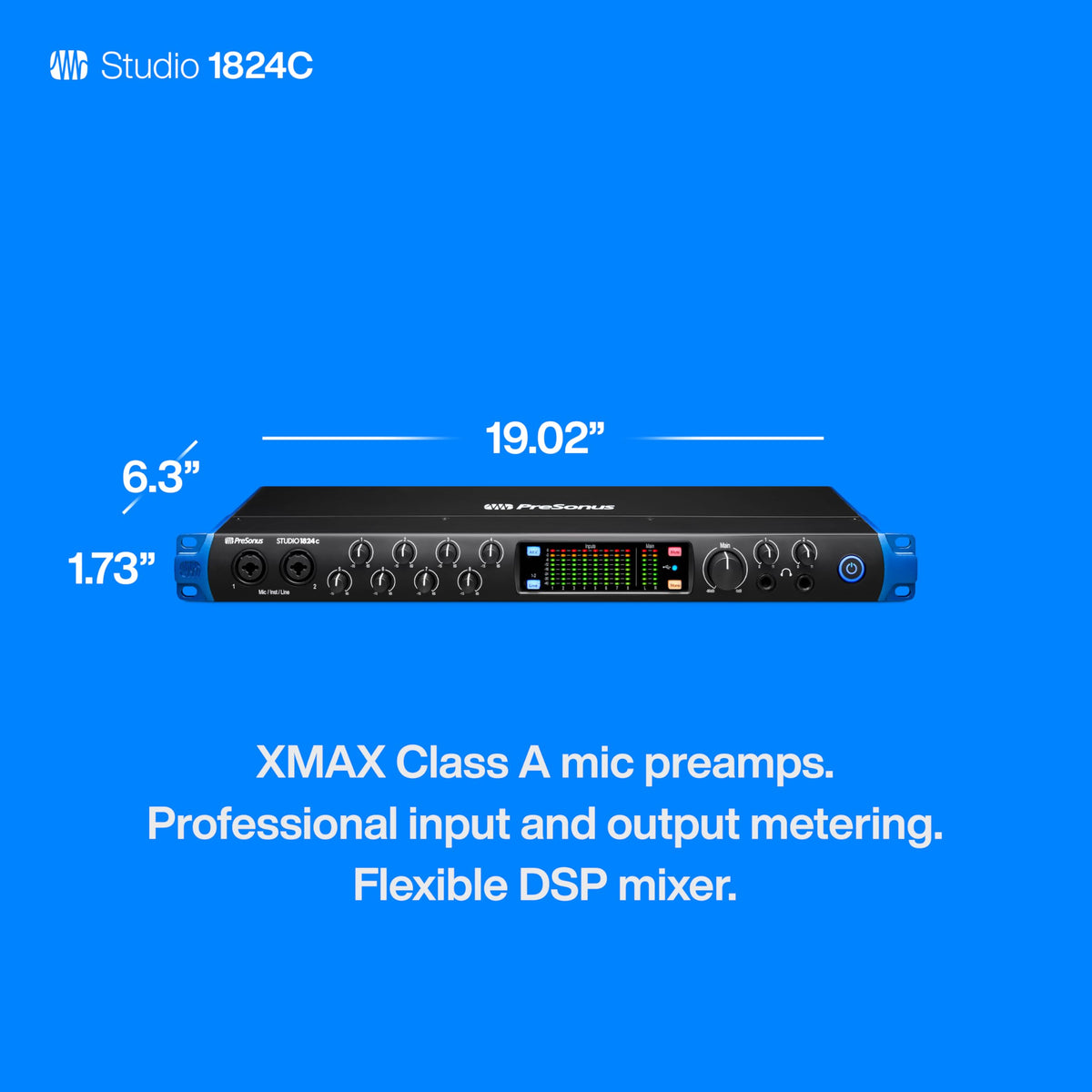 PreSonus Studio 1824c USB-C Audio Interface