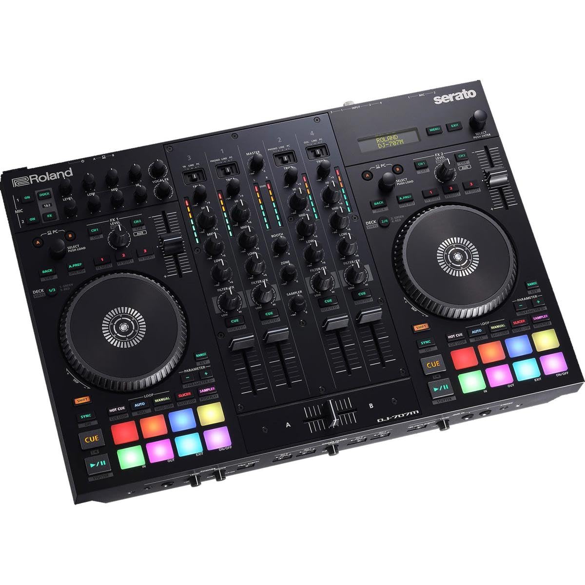 Roland DJ-707M Four-Channel DJ Controller
