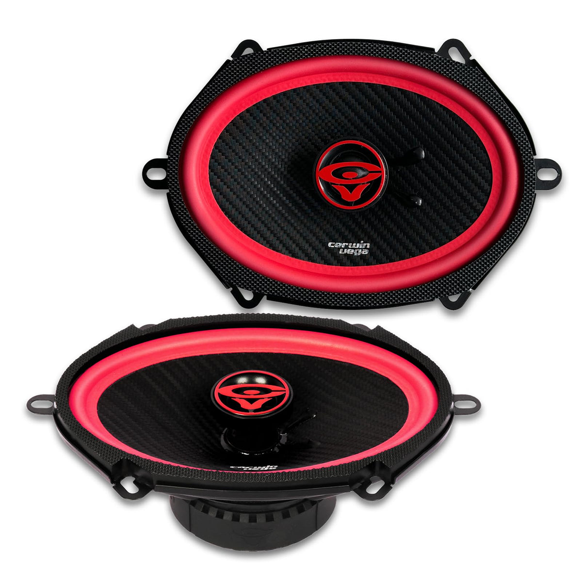 Cerwin-Vega V68 6" x 8" 2-Way Coaxial Speakers