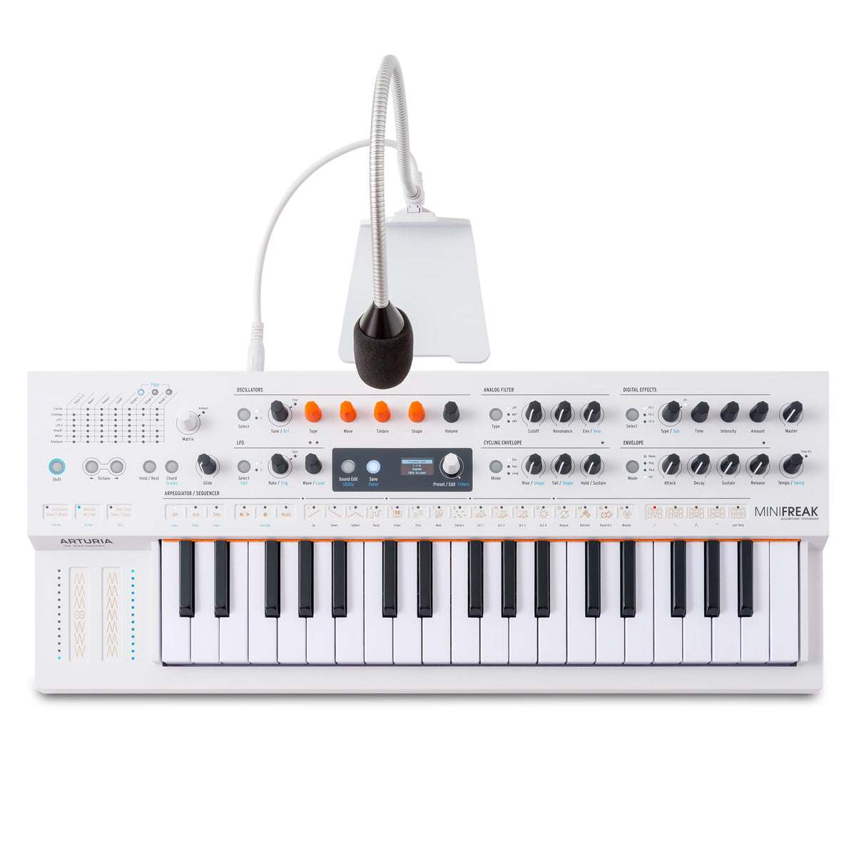 Arturia MINIFREAK VOCODER 37-Key Hybrid Synthesizer
