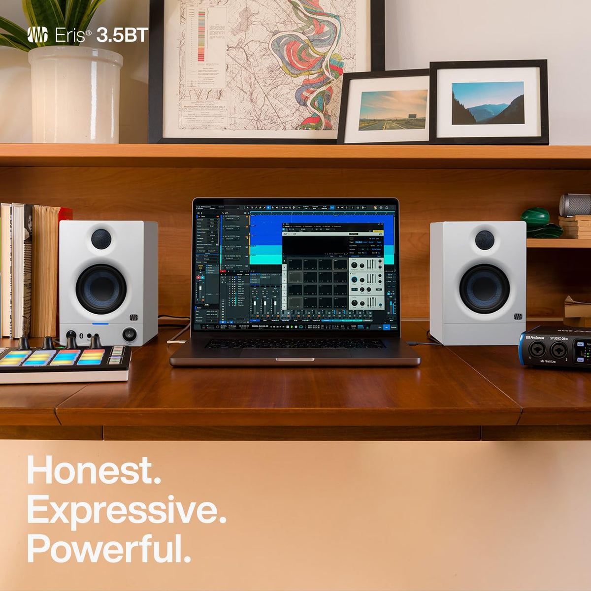 PreSonus Eris 3.5BT 3.5" Powered Bluetooth Studio Monitors
