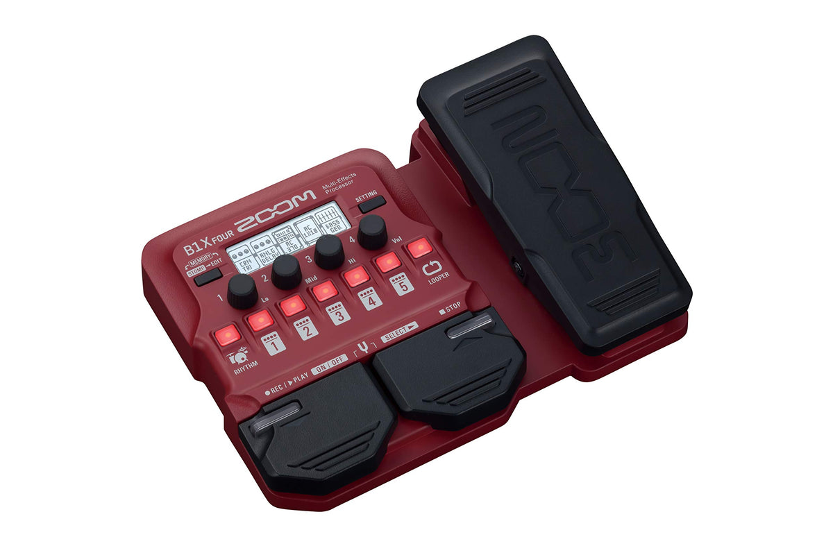 Zoom B1X FOUR Bass Multi-Effects Processor