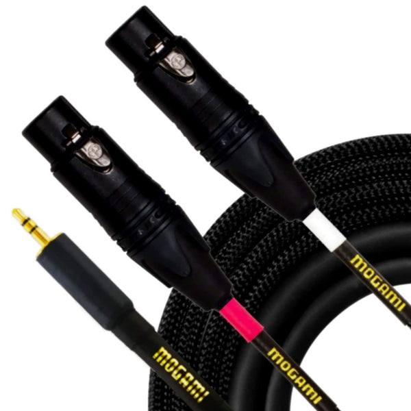 Mogami GOLD 3.5 2 XLRF 03 Dual XLRF to 3.5mm Cable