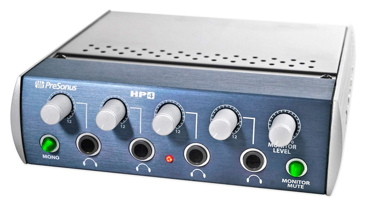 PreSonus HD9/HP4PACK Four-Person Headphone Monitoring Bundle