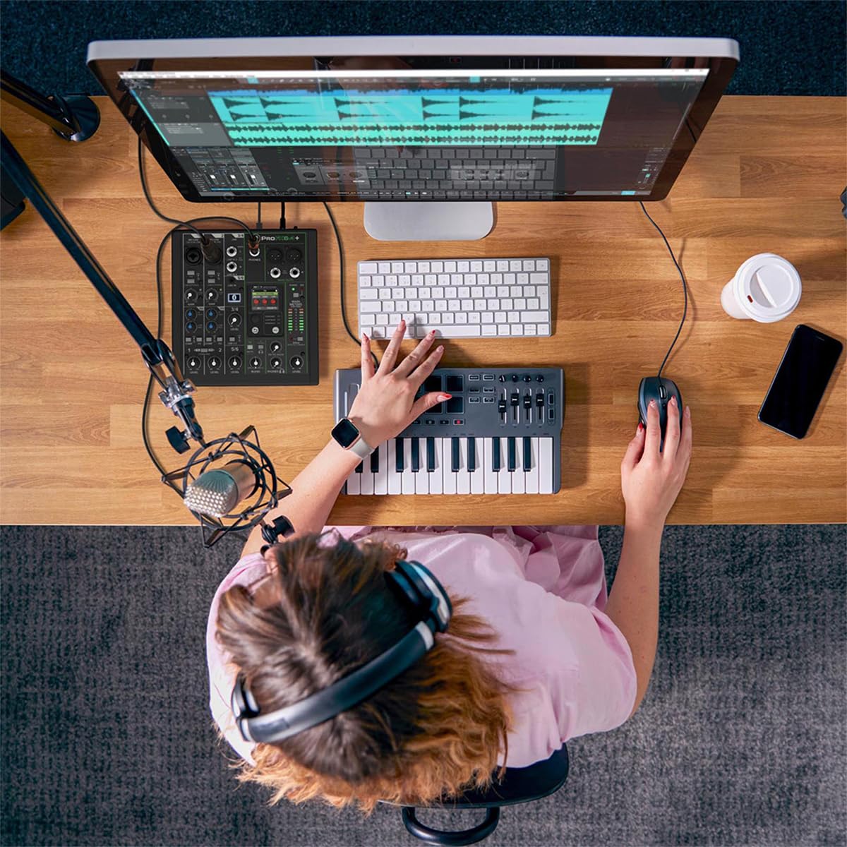 Mackie ProFX6v3+ 6-Channel Analog USB-C Mixer