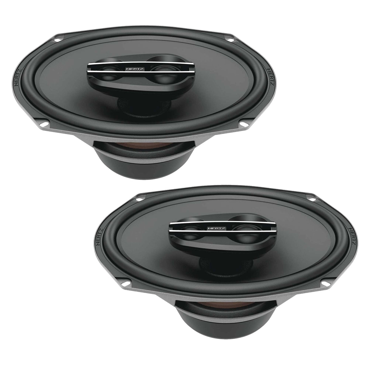 Hertz CPX690 6x9 3-Way Coaxial Speakers with Grilles