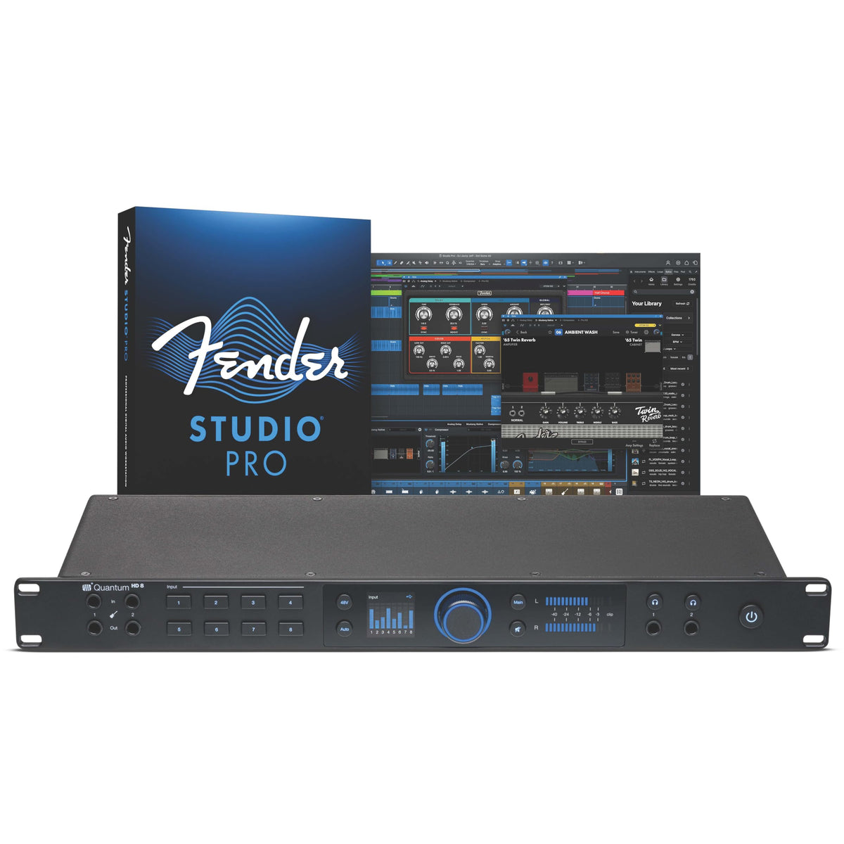 PreSonus QUANTUM-HD8 26x30 USB-C Audio Interface