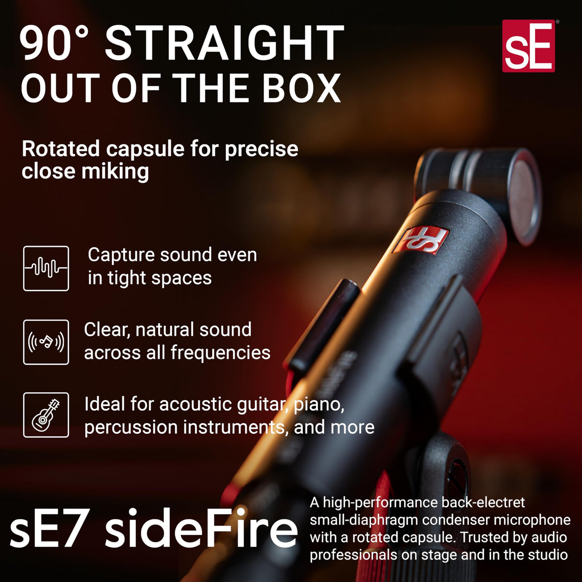 sE Electronics sE7sF SideFire Condenser Microphone