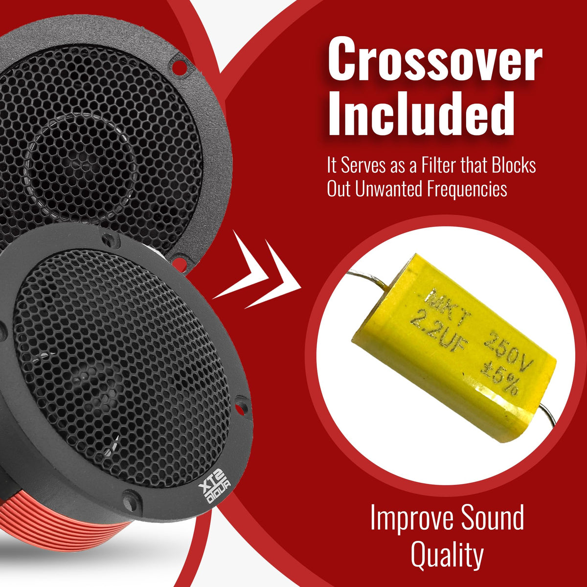 STX Audio STX-600TW 3.71" Super Tweeter