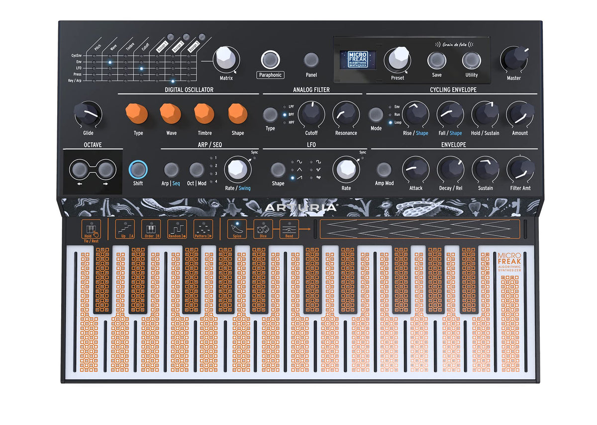 Arturia MICROFREAK 25-Key Hybrid Synthesizer