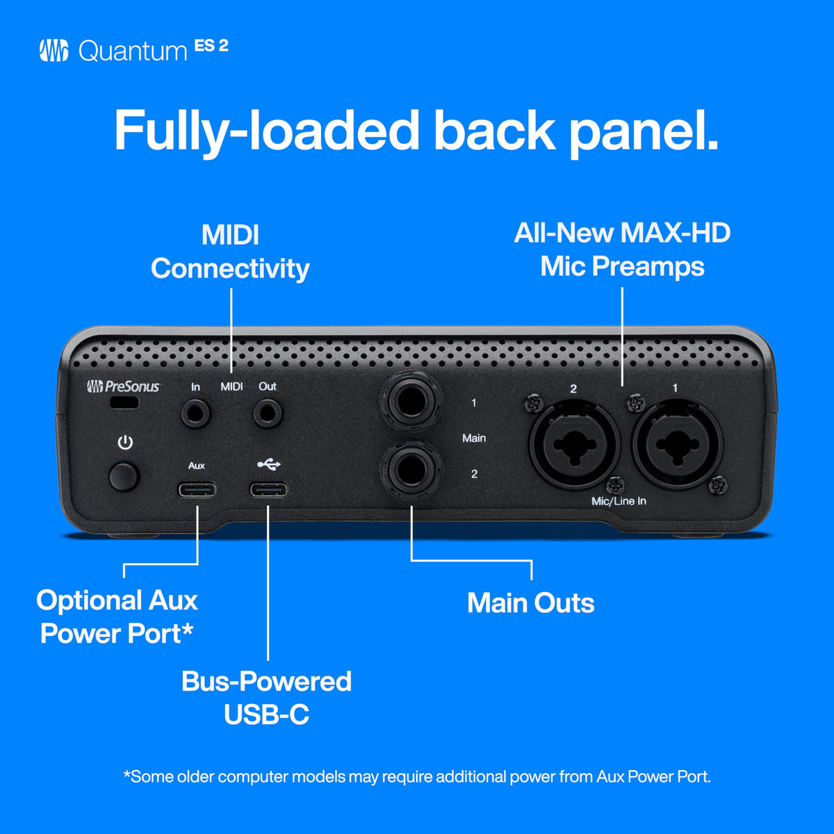 PreSonus QUANTUM-ES2 USB-C Audio Interface