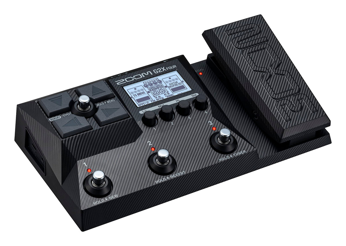 Zoom G2X FOUR Guitar Multi-Effects Processor With Expression Pedal
