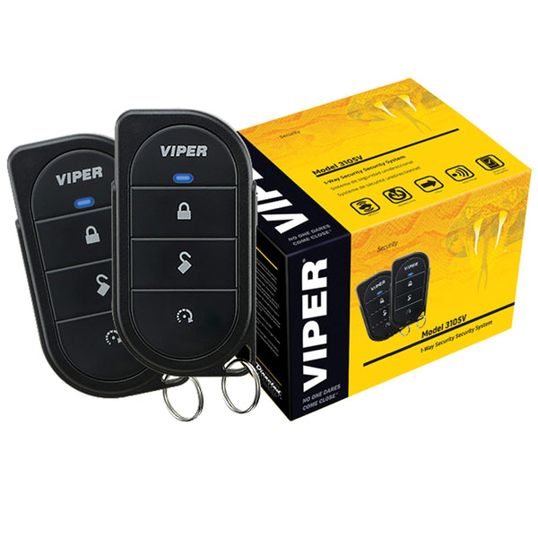 Viper 3105V 1-Way Car Alarm and Keyless Entry