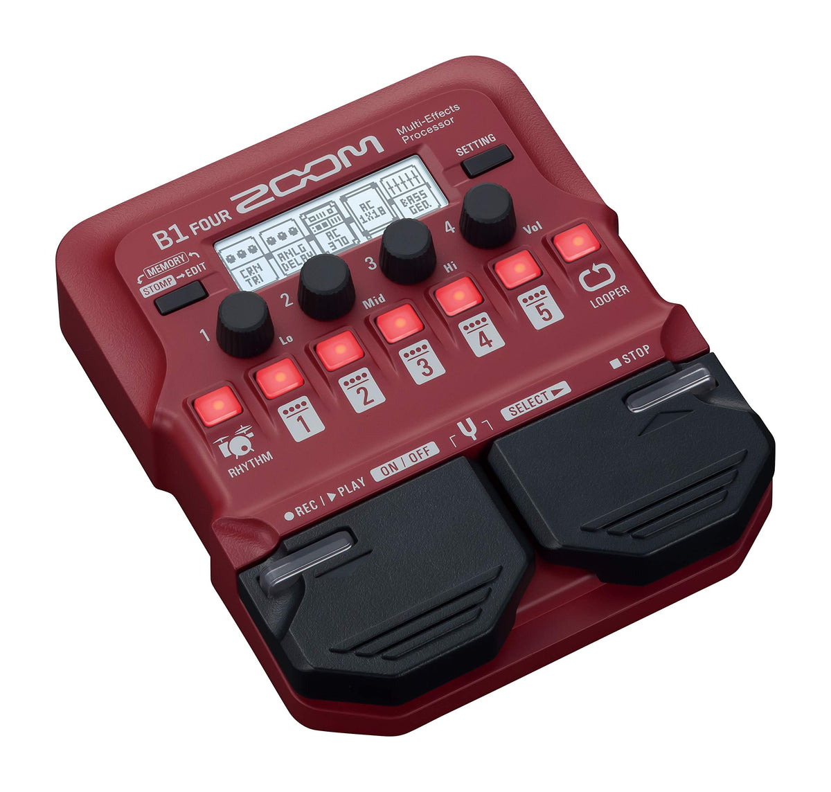 Zoom B1 FOUR Bass Multi-Effects Processor