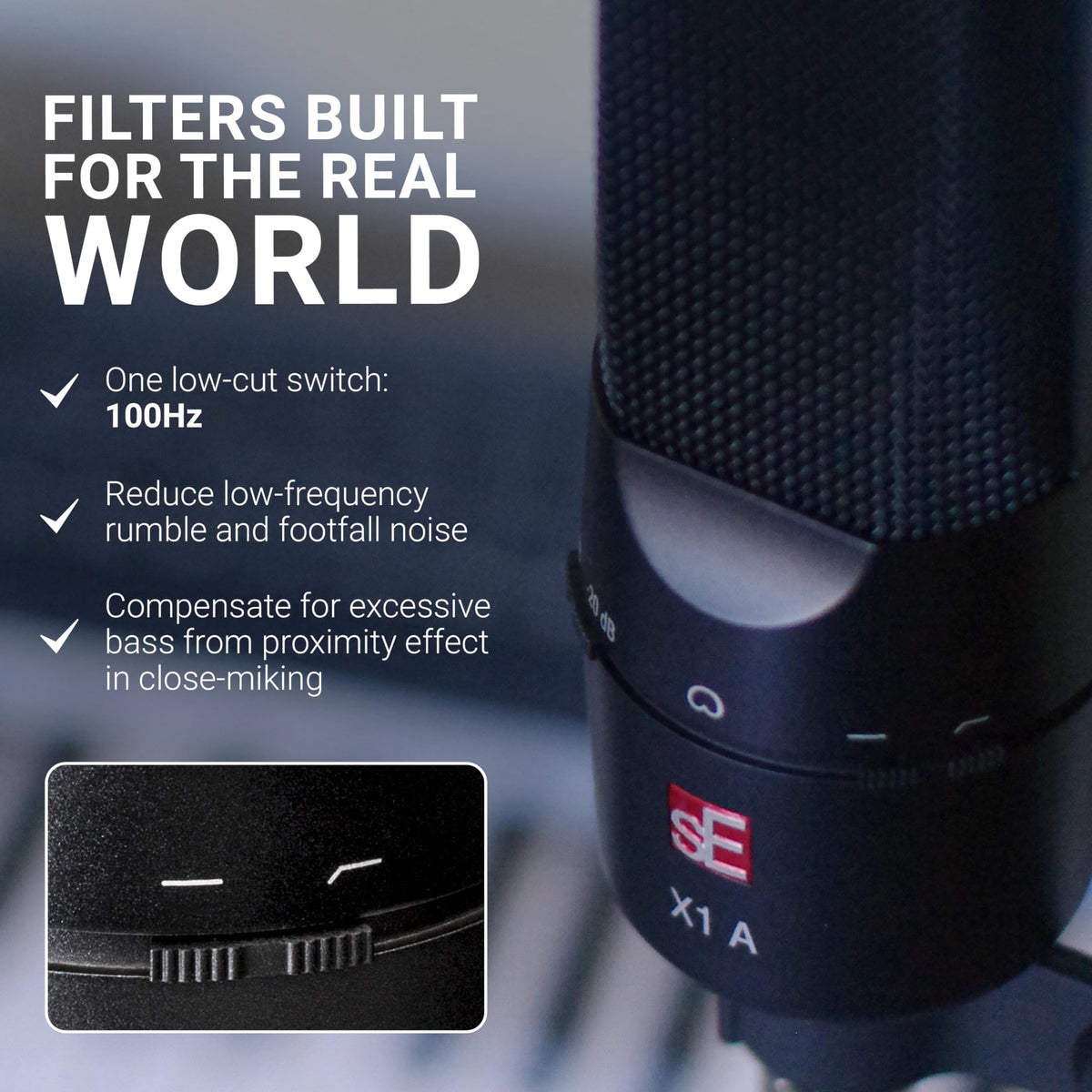 sE Electronics X1 A Large-Diaphragm Condenser Microphone