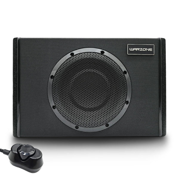 Warzone WZ10SUB 10" Powered Vented Car Subwoofer