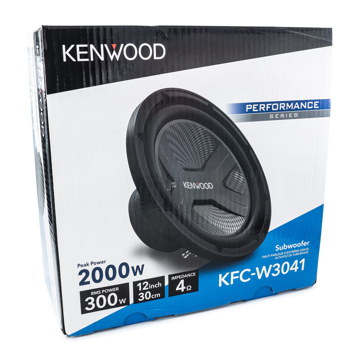 Kenwood KFC-W3041 12" 4-Ohm Subwoofer