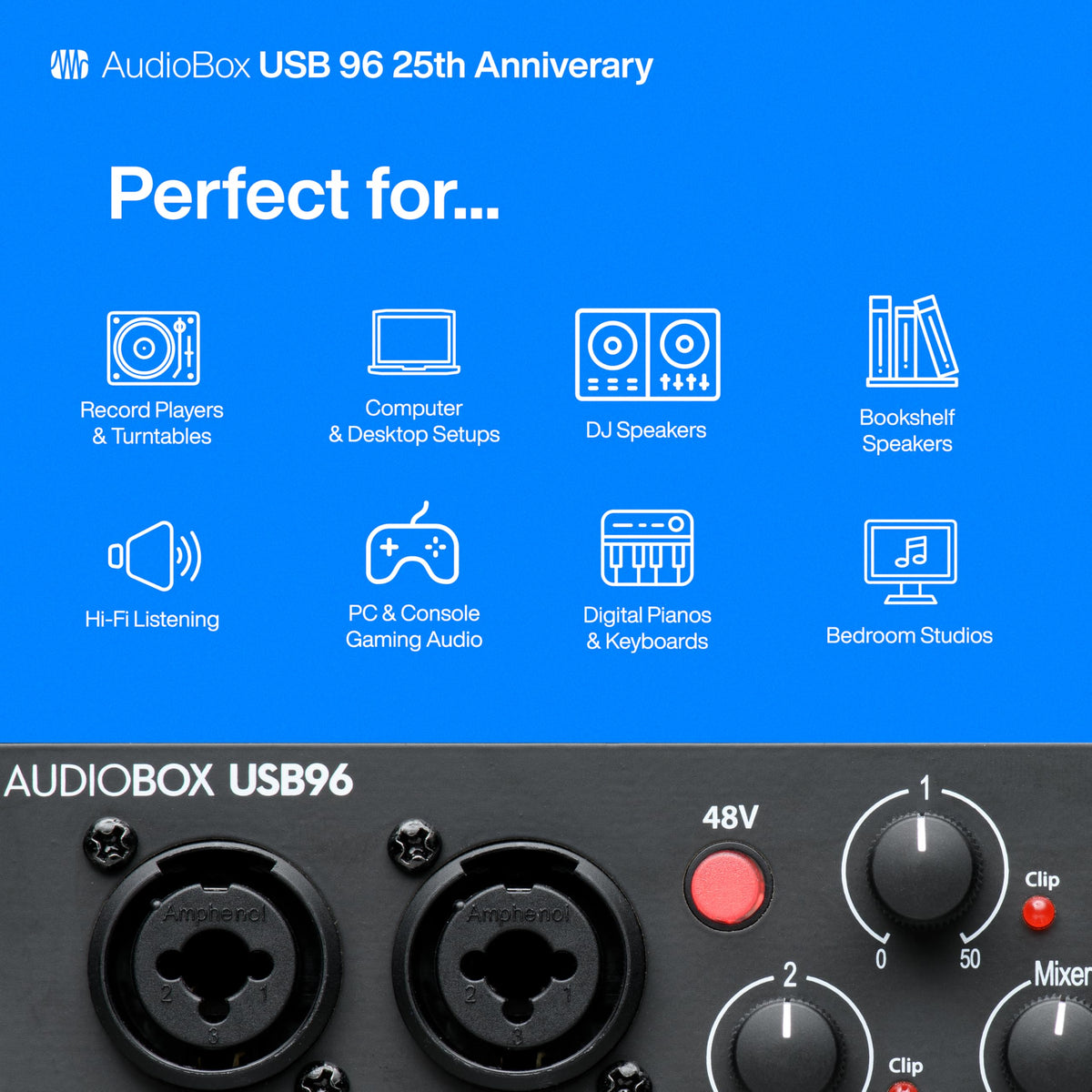 PreSonus AudioBox USB 96 USB Audio Interface