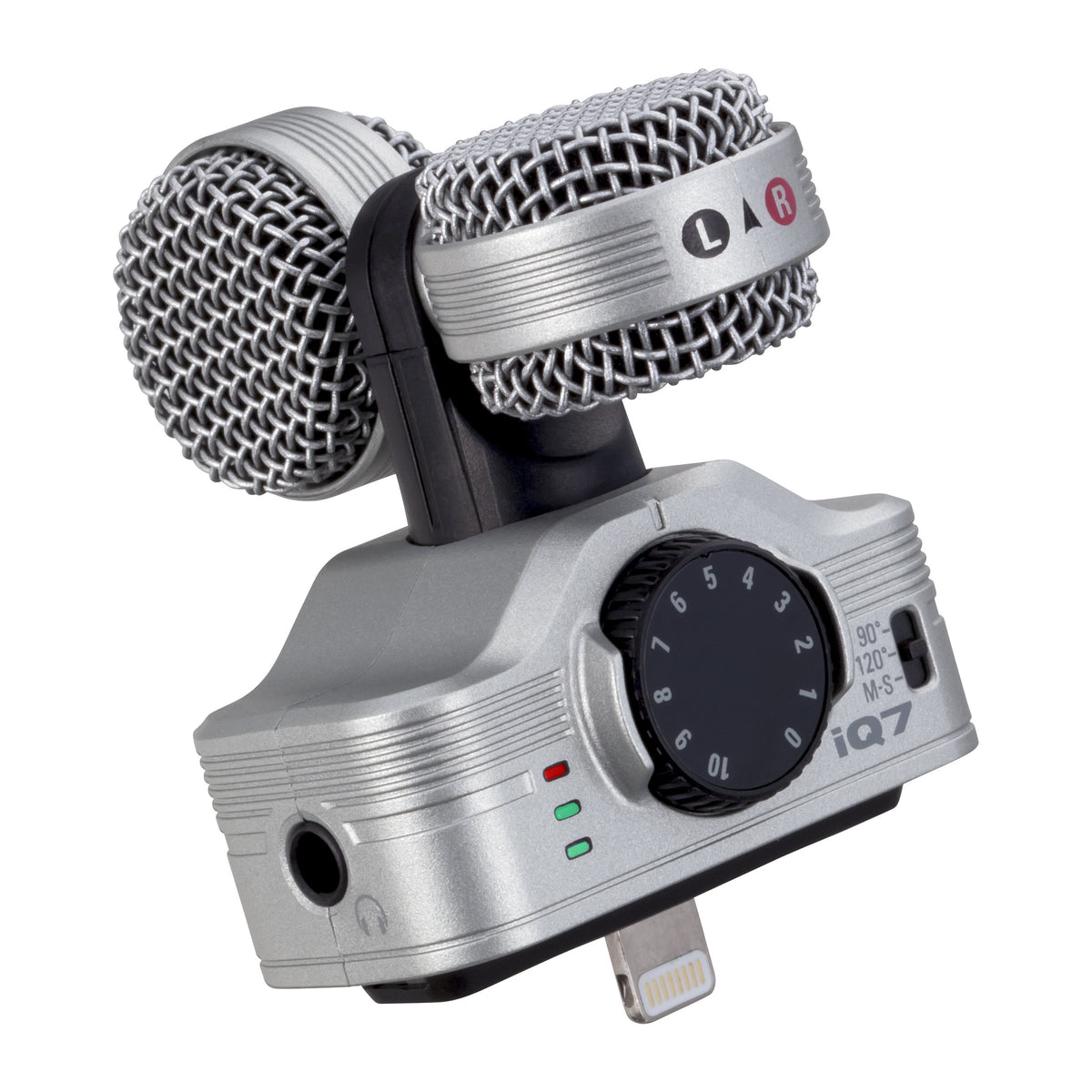 Zoom iQ7 Lightning Mid-Side Stereo Microphone for iOS
