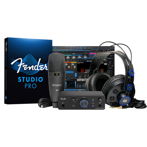 Fender QUANTUM CREATOR BUNDLE Home Recording Kit